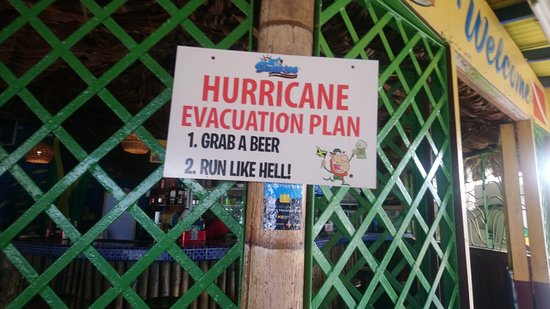 Sharkies Hurricane Evac Plan
