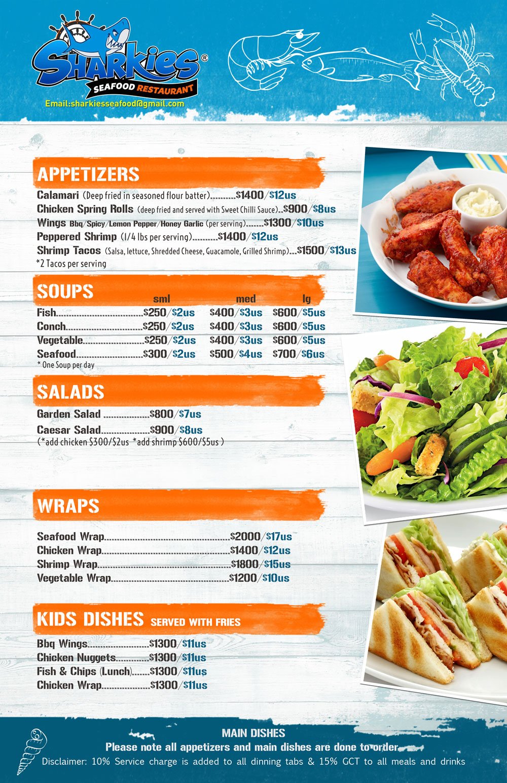 sharkies menu 1 feb2022